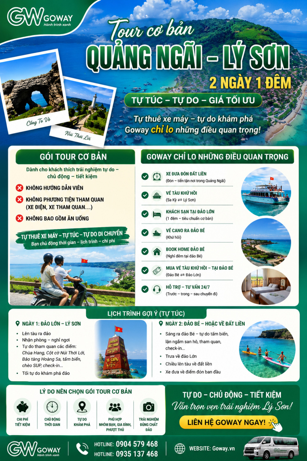 Tour Quảng Ngãi - Lý Sơn 2N1D